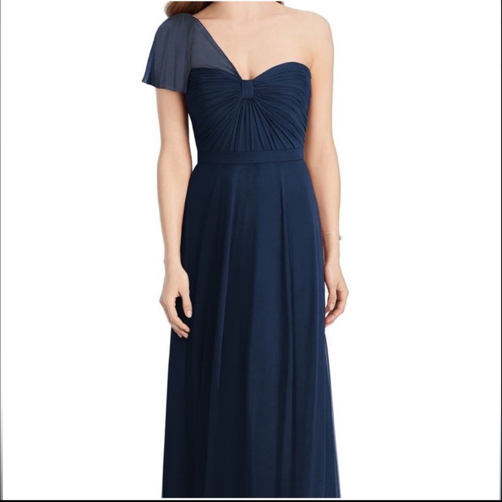NWT Jenny Packham formal maxi one shoulder dress Size 12 Jp1014